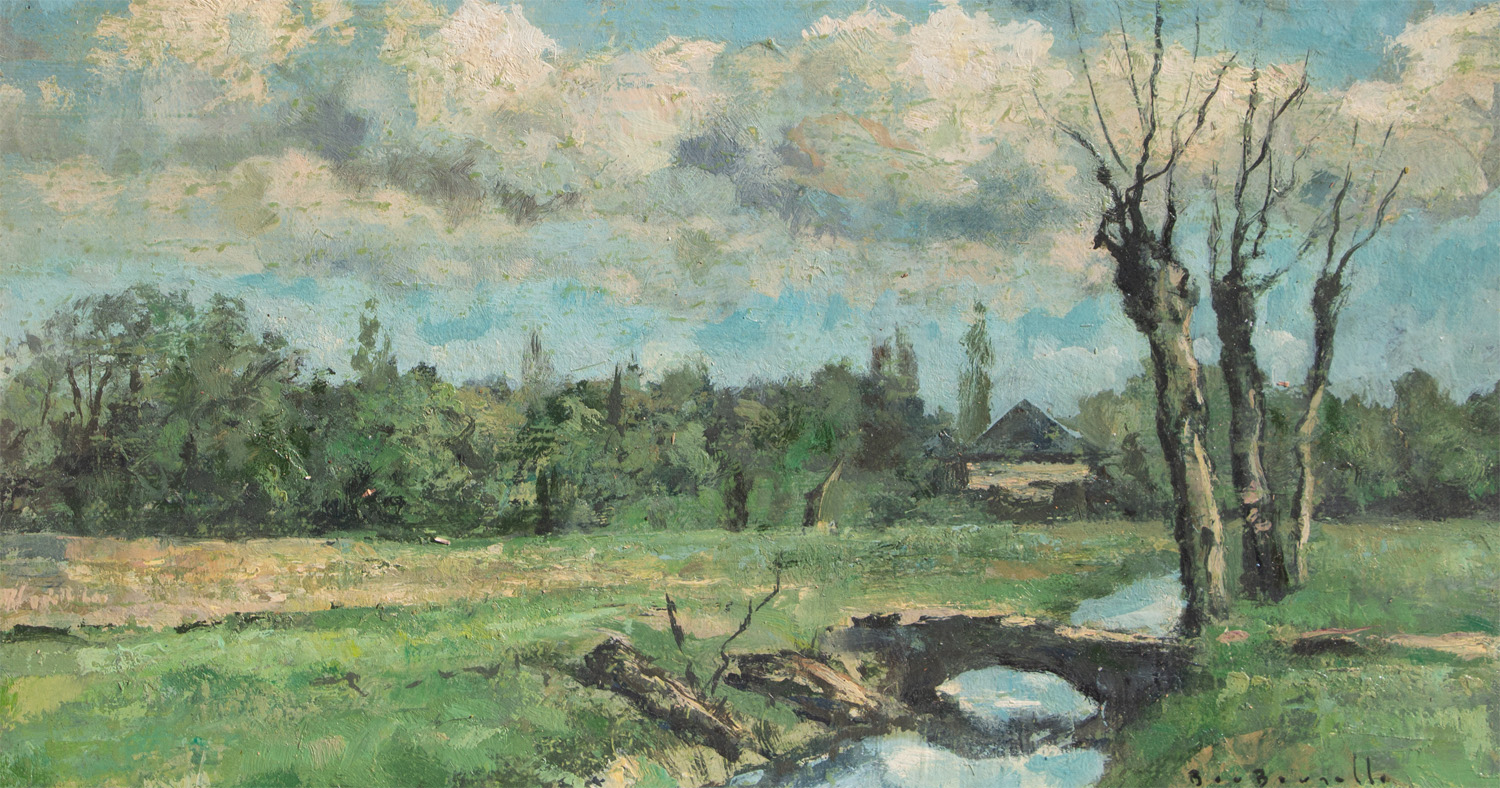 Paysage a St Etienne la Thillaye, 2022 - Cliquez sur l'image pour la fermer